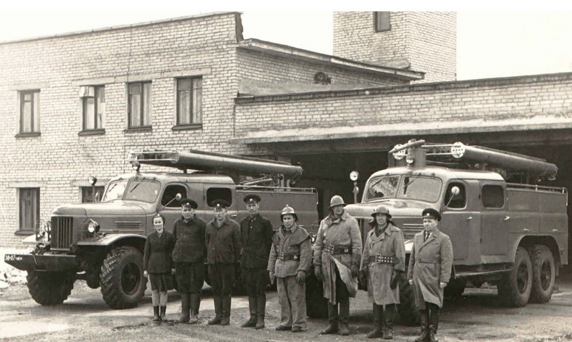 1971 год. ГППЧ г. Аша первая слева - Пунгина А.П.